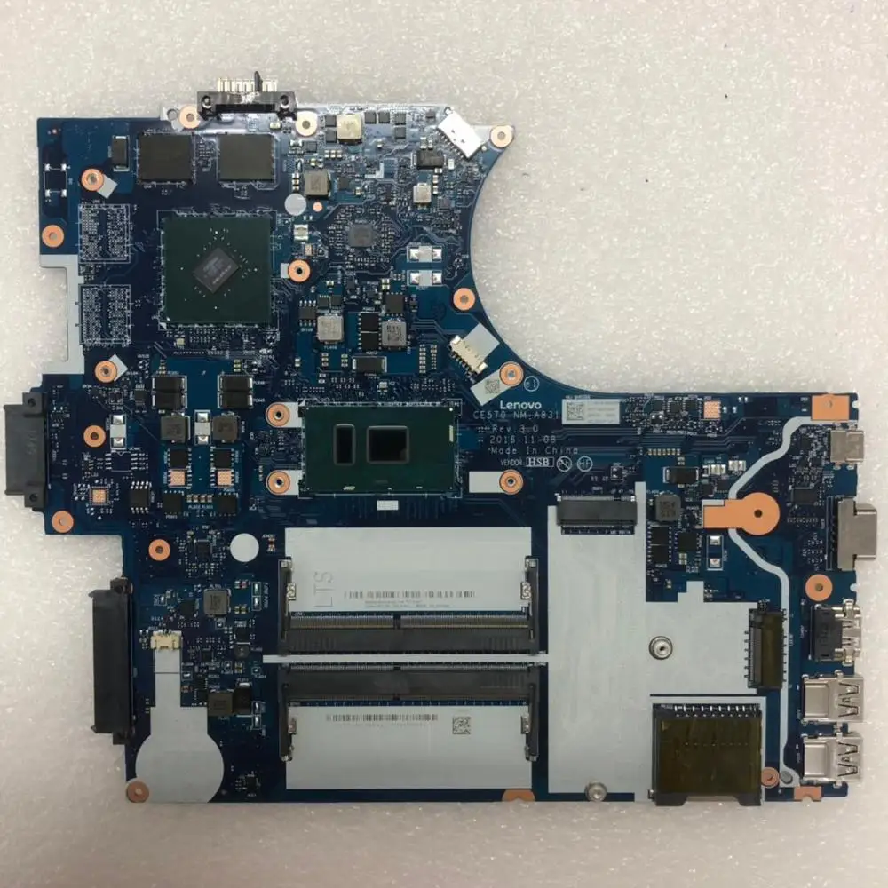 NM-A831 for Thinkpad E570 E570C laptop independent graphics card motherboard i5-7200U | Компьютеры и офис