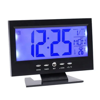 Rectangle Shape Temperature Home Digital Office Decorative Desk LCD Display Bedroom Battery Powered Snooze Function Alarm Clock
Rectangle Shape Temperature Home Digital Office Decorative Desk LCD Display Bedroom Battery Powered Snooze Function Alarm Clock