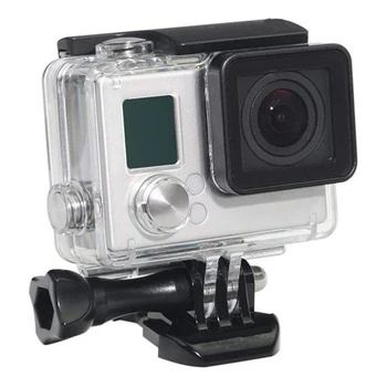 Underwater 45m Waterproof Protective Housing Shell Case with Diving Filter for GoPro Hero 4 3+ Black Silver Action Camera
Underwater 45m Waterproof Protective Housing Shell Case with Diving Filter for GoPro Hero 4 3+ Black Silver Action Camera