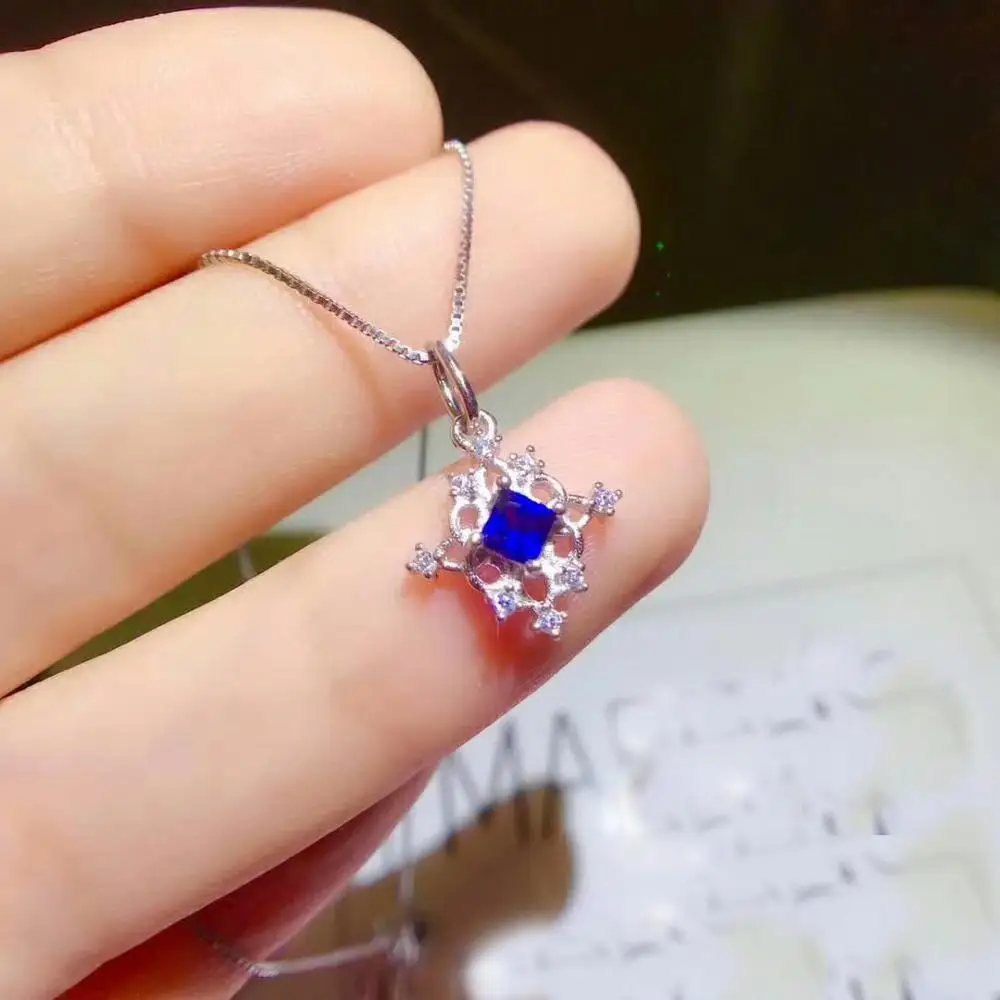 shilovem 925 silver sterling real Natural sapphire PENDANTS fine Jewelry trendy plant new gift 3*3mm lpj0303811agml
shilovem 925 silver sterling real Natural sapphire PENDANTS fine Jewelry trendy plant new gift 3*3mm lpj0303811agml