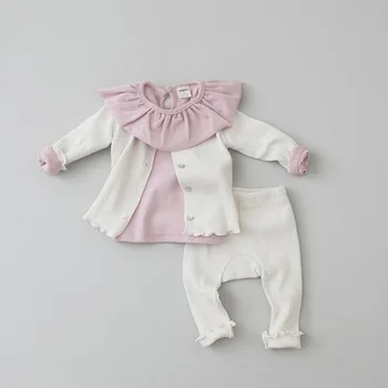 2020 Autumn New 2pcs/set Infant Girls Knitted Sweater With Pants Clothes Newborn Baby Girl Cotton Cardigan Clothing Princess 24M
2020 Autumn New 2pcs/set Infant Girls Knitted Sweater With Pants Clothes Newborn Baby Girl Cotton Cardigan Clothing Princess 24M