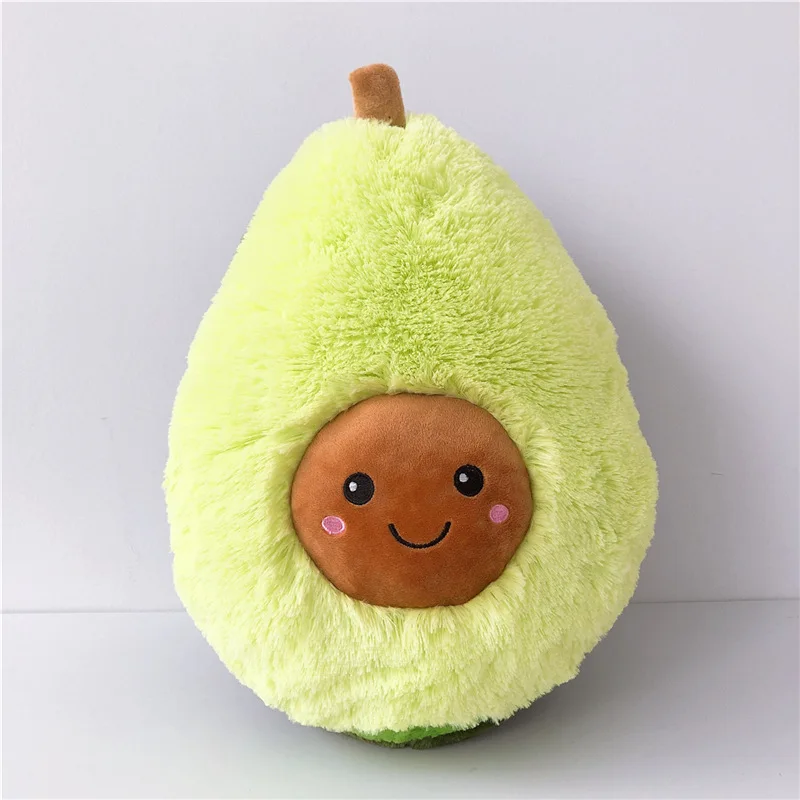 20 40 см мультяшный милый фруктовый авокадо плюшевая кукла игрушка Подушка детский