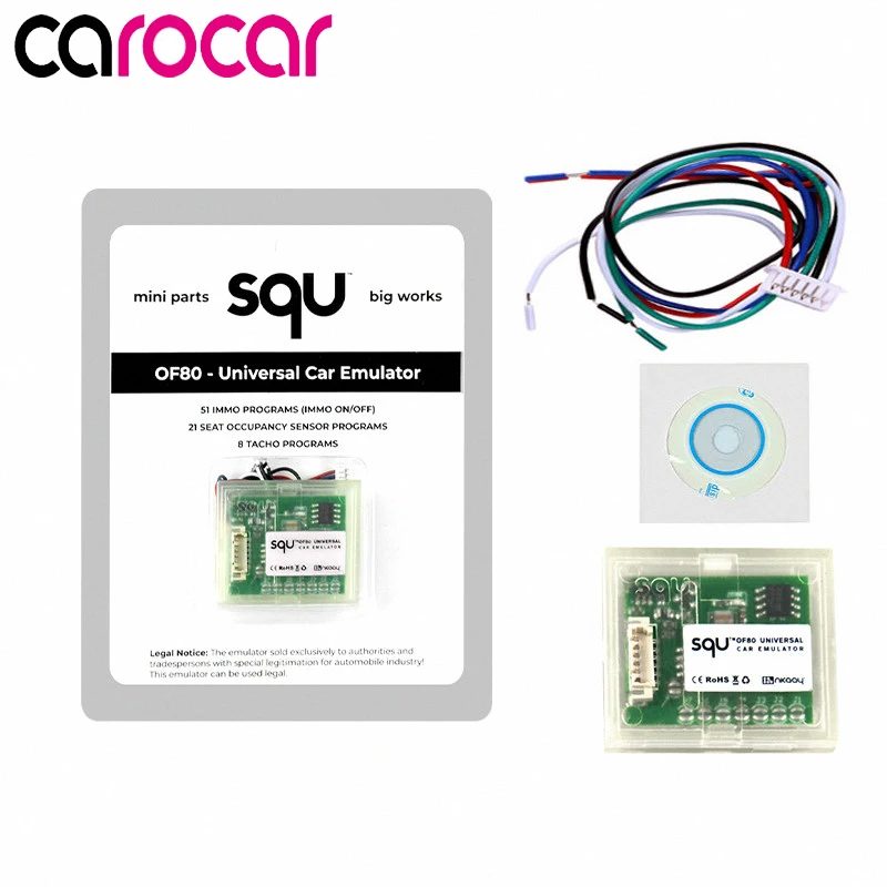 Carocar Universal Emulator For Car Emulator SQU OF80 Automotriz Immo Off Tacho Seat Occupancy Sensor Programs Diagnostic Tool
Carocar Universal Emulator For Car Emulator SQU OF80 Automotriz Immo Off Tacho Seat Occupancy Sensor Programs Diagnostic Tool