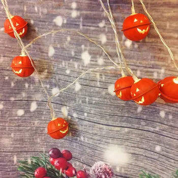 1PC Battery Operated Halloween Pumpkin led string lights Halloween Holiday Christmas Party Garden Decoration Lanterns StripLight
1PC Battery Operated Halloween Pumpkin led string lights Halloween Holiday Christmas Party Garden Decoration Lanterns StripLight