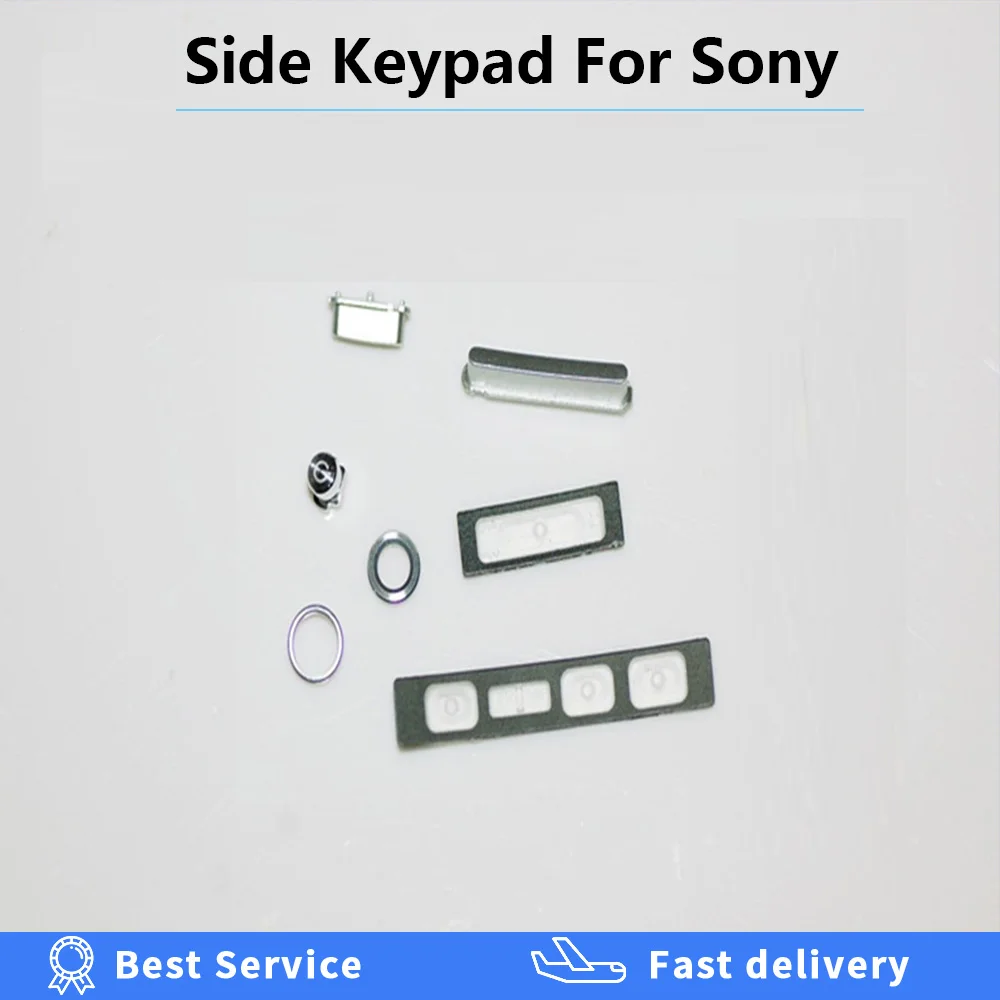 

new Side Keypad For Sony Xperia Z Z1 Z2 Z3 Z4 Camera Shutter Power Volume Side Keys Buttons For Sony Z3 Z1 Z5 Mini Replace Parts