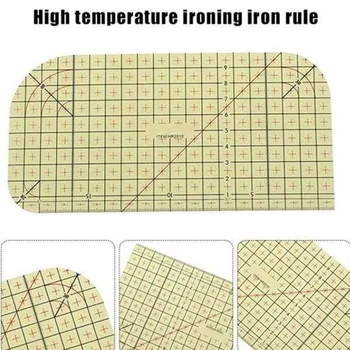 Patchwork Hot Ironing Ruler Ironing Ruler Measuring Tool Craft Cloth Cutting Rulers Patchwork Ruler DIY Sewing Tools
Patchwork Hot Ironing Ruler Ironing Ruler Measuring Tool Craft Cloth Cutting Rulers Patchwork Ruler DIY Sewing Tools