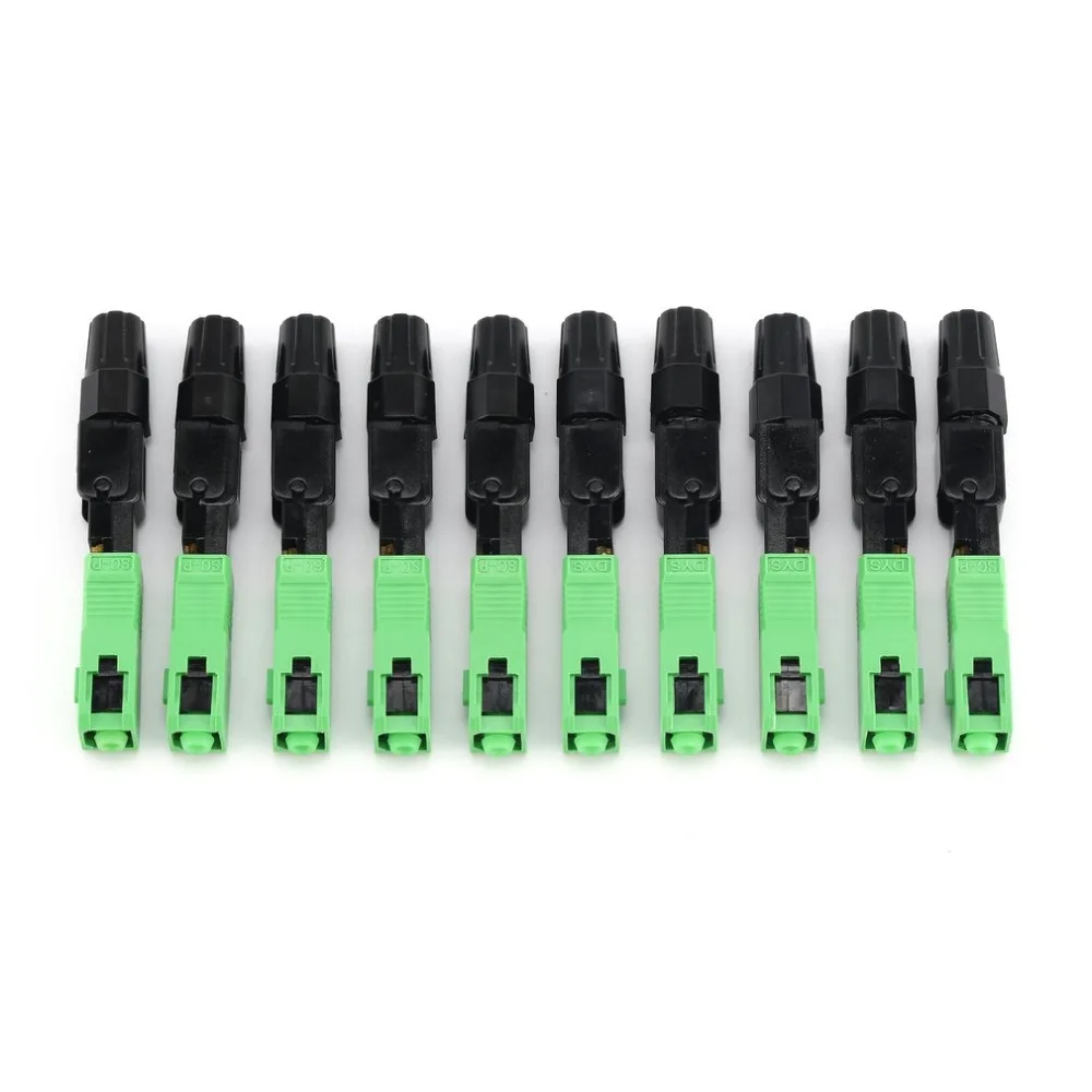 10Pcs SC/APC Fiber Optic Connector FTTH Embedded Single Mode Assembly Fiber Optic Quick Connector Fiber Optic Fast Connector
10Pcs SC/APC Fiber Optic Connector FTTH Embedded Single Mode Assembly Fiber Optic Quick Connector Fiber Optic Fast Connector