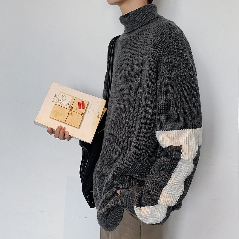 2019 Winter Men's Increase Cashmere Turtleneck Keep Warm Pullover Mens Coats Woolen Casual Sweater Brand Pullovers Size M-2XL
2019 Winter Men's Increase Cashmere Turtleneck Keep Warm Pullover Mens Coats Woolen Casual Sweater Brand Pullovers Size M-2XL