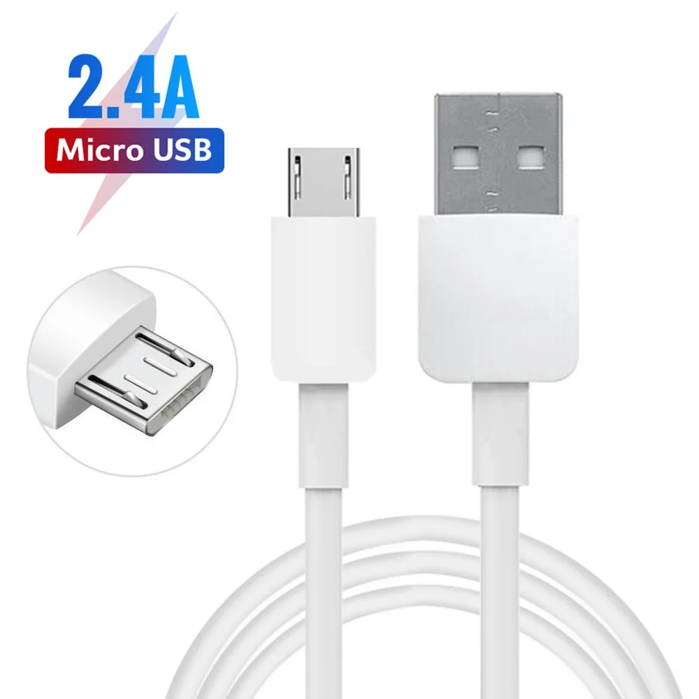 Кабель Micro Usb 1 м зарядный кабель на базе Android шнур для Huawei P8 Honor 7 8C 7C 8X Xiaomi Mi 4i Redmi 6 5 4