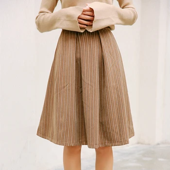 Autumn Women's Skirts Japanese Harajuku Ulzzang Casual Loose Striped A-line Skirt Female Korean Kawaii Cute Clothing For Women
Autumn Women's Skirts Japanese Harajuku Ulzzang Casual Loose Striped A-line Skirt Female Korean Kawaii Cute Clothing For Women
