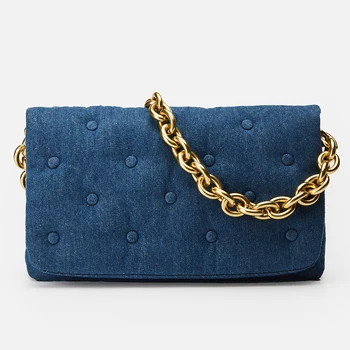 Quilting Rivet Women's Bag Metal Lock Chain Women's Handbag Solid Flap Women Shoulder Bag Fashion Lady Bags For Women 2020 
Quilting Rivet Women's Bag Metal Lock Chain Women's Handbag Solid Flap Women Shoulder Bag Fashion Lady Bags For Women 2020