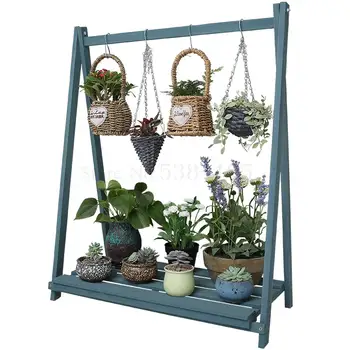 Solid Wood Flower Stand Ground Fleshy Hanging Orchid Frame European Creative Multi-layer Balcony Flower Stand Hanging Green Stan
Solid Wood Flower Stand Ground Fleshy Hanging Orchid Frame European Creative Multi-layer Balcony Flower Stand Hanging Green Stan