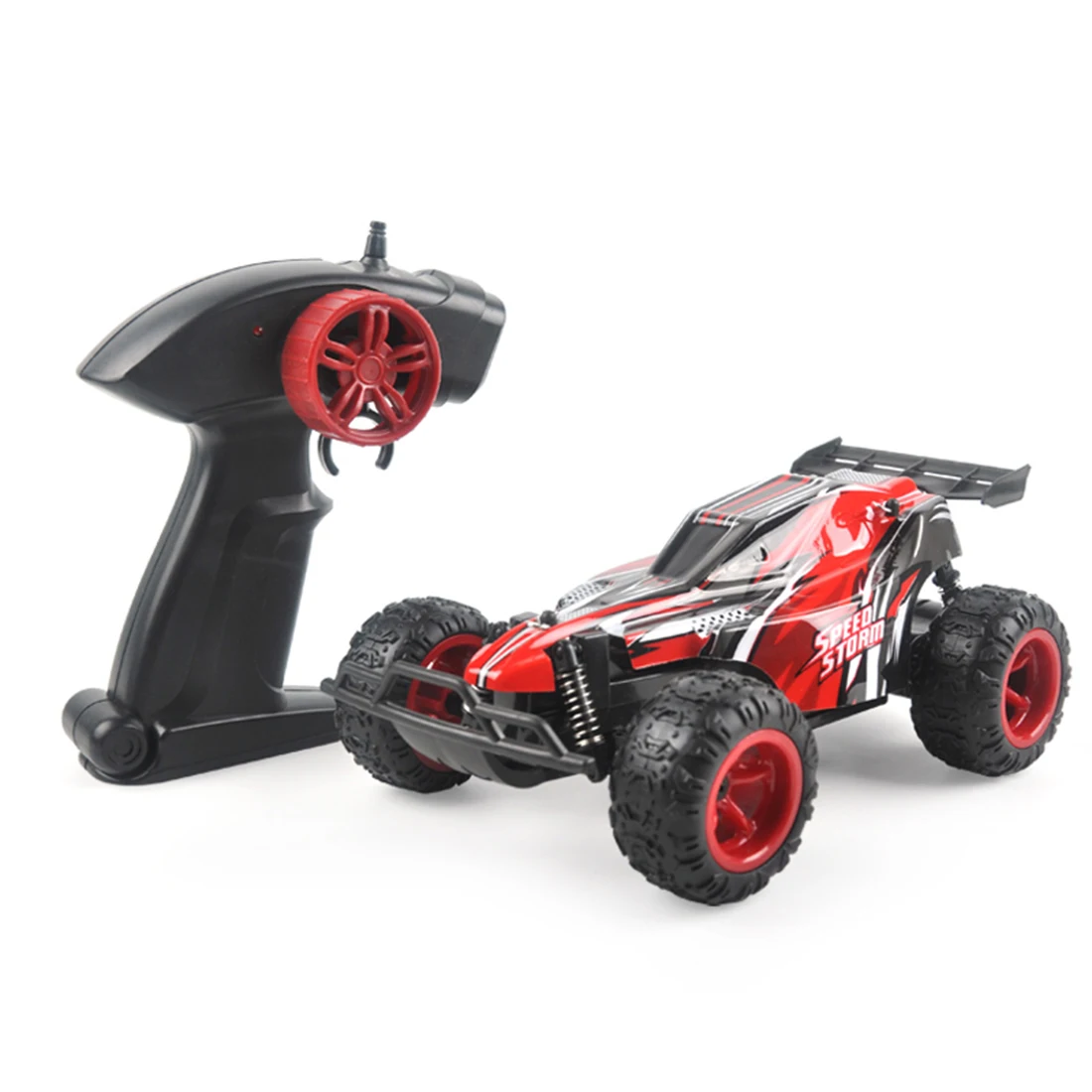 1:22 20KM/H 2.4G Remote Control Electric Off-road Vehicle Model Car Small Racing Car Toy for Children - Red
1:22 20KM/H 2.4G Remote Control Electric Off-road Vehicle Model Car Small Racing Car Toy for Children - Red