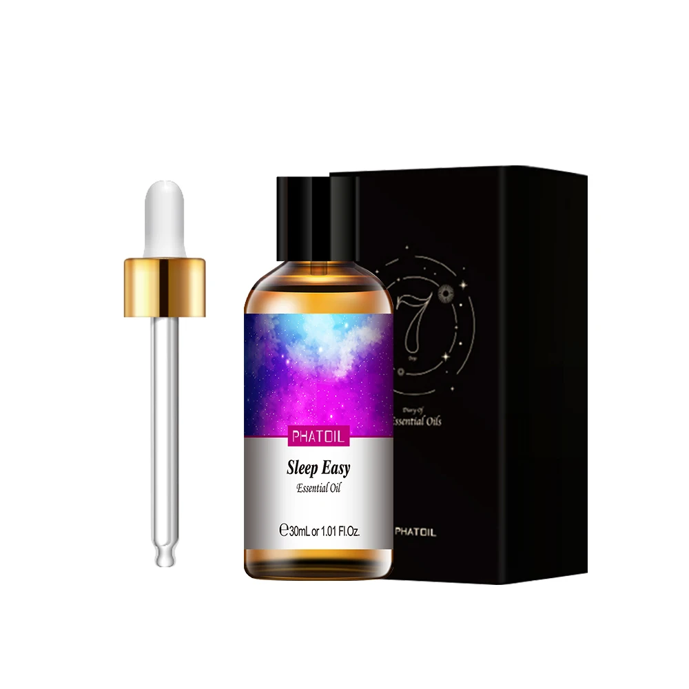 30ML Sleep Easy Massage Diffuser Aroma Oil Anxiety EaseStress Relief Breathe Easy Sweet Dream Compound Function Essential Oil
30ML Sleep Easy Massage Diffuser Aroma Oil Anxiety EaseStress Relief Breathe Easy Sweet Dream Compound Function Essential Oil