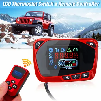LCD Thermostat Display Switch w/Remote Controller 12/24V for Air Heater Car Modification Loading Accessories Auto Part
LCD Thermostat Display Switch w/Remote Controller 12/24V for Air Heater Car Modification Loading Accessories Auto Part