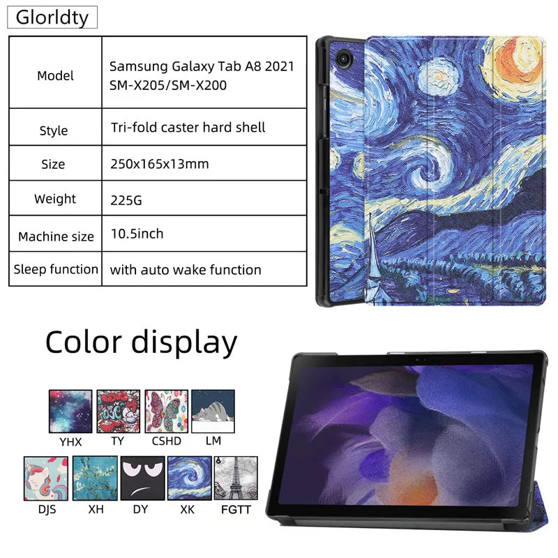 Чехол для Samsung Tab A8, чехол для планшета, ультратонкий Магнитный чехол-подставка для Samsung Galaxy Tab A8 2021 10,5, чехол для телефона
Чехол для Samsung Tab A8, чехол для планшета, ультратонкий Магнитный чехол-подставка для Samsung Galaxy Tab A8 2021 10,5, чехол для телефона