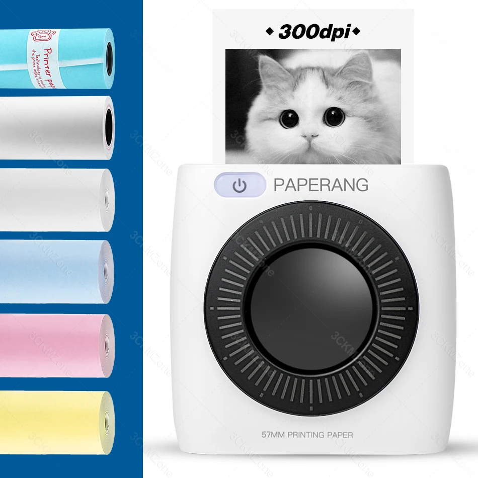 PAPERANG P2 Wireless Mobile Photo Mini Printer for Study and Work Compatible iOS and Android for Travel Pocket Printer Good Gift
PAPERANG P2 Wireless Mobile Photo Mini Printer for Study and Work Compatible iOS and Android for Travel Pocket Printer Good Gift