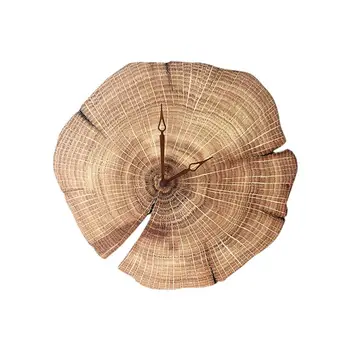 1Pc Retro Wooden Wall Clock Silent Clock Wood Annual Ring Clock Creative Wall Decorative Hanging Clock Chic Art Home Decor
1Pc Retro Wooden Wall Clock Silent Clock Wood Annual Ring Clock Creative Wall Decorative Hanging Clock Chic Art Home Decor