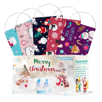 Fast Delivery Máscara 50PC Christmas mask Adult Mask Disposable Face Mask 3Ply Ear Loop Bandage Máscara Facial
Fast Delivery Máscara 50PC Christmas mask Adult Mask Disposable Face Mask 3Ply Ear Loop Bandage Máscara Facial