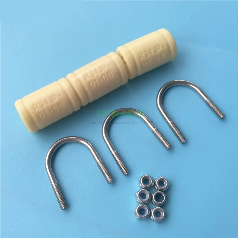 stainless steel U-bolts +LM8UU bearings/ RJMP-01-08 plastic bearing for Prusa i3 MK2 Prusa rework Hephestos 3D printeter upgrade
stainless steel U-bolts +LM8UU bearings/ RJMP-01-08 plastic bearing for Prusa i3 MK2 Prusa rework Hephestos 3D printeter upgrade