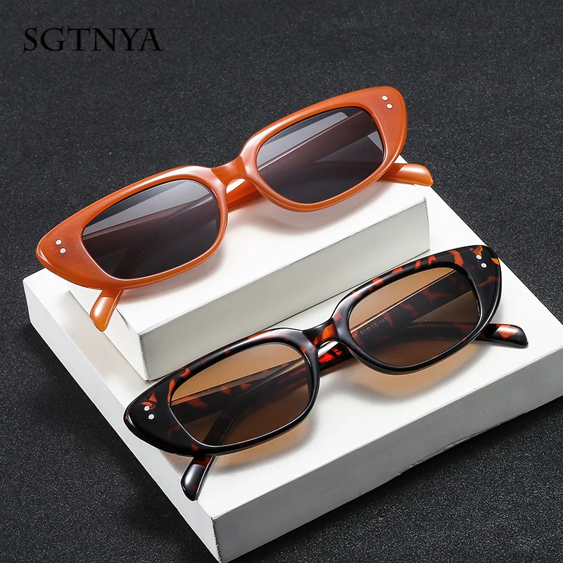 Фото SGTNYA new square trend men and women street shooting sunglasses fashion simple wild glasses UV400 | Аксессуары для одежды