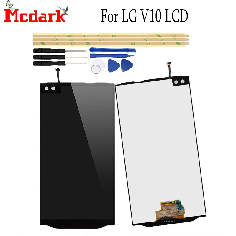ЖК-экран для LG V10 H960 H968 H900 VS990 5 7 дюймов Сменные аксессуары ЖК-дисплей + сенсорный
