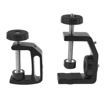 Desktop Universal C-style Camera Screw Clamp with 360 Degree Mini Ball Head 1/4" Screw for Flash Speedlite Accessories
Desktop Universal C-style Camera Screw Clamp with 360 Degree Mini Ball Head 1/4" Screw for Flash Speedlite Accessories