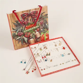 Advent Calendars With 24 Necklace Earring Portable Gift Box Christmas Gifts For Girls New Arrival Countdown Calendar
Advent Calendars With 24 Necklace Earring Portable Gift Box Christmas Gifts For Girls New Arrival Countdown Calendar