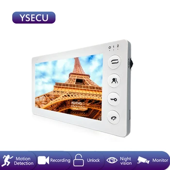 YSECU 7 " Video intercom with Motion Sensor External and Built-in Power Supply Video Door Phone Monitor With Recording
YSECU 7 " Video intercom with Motion Sensor External and Built-in Power Supply Video Door Phone Monitor With Recording