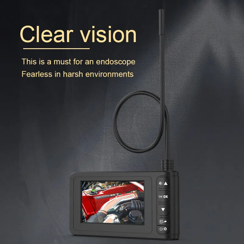 4.3 Inch Inskam129 Ear Spoon Borescope Visual Endoscope Portable Practical Inspection Camera Monitoring Microscope Photos 8mm
4.3 Inch Inskam129 Ear Spoon Borescope Visual Endoscope Portable Practical Inspection Camera Monitoring Microscope Photos 8mm