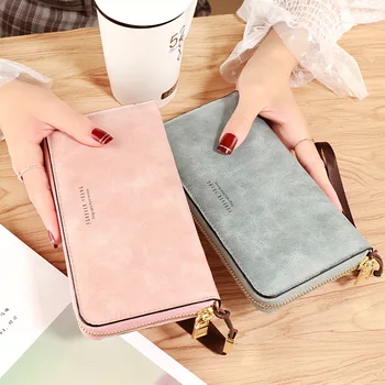 Female Wallet Women Long Purse Hot Sale Black Pink Blue Green Gray Famous Designer Wallets Women 2020 New Quality Female Purse
Female Wallet Women Long Purse Hot Sale Black Pink Blue Green Gray Famous Designer Wallets Women 2020 New Quality Female Purse