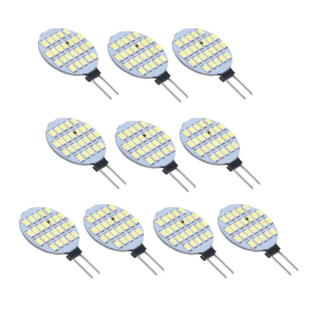 10PCS 3W G4 LED Desk lamp Wall lamp Night light 24 leds 3528 200LM DC12V Warm White or Cool White Light Bulb Lamp Bulb
10PCS 3W G4 LED Desk lamp Wall lamp Night light 24 leds 3528 200LM DC12V Warm White or Cool White Light Bulb Lamp Bulb