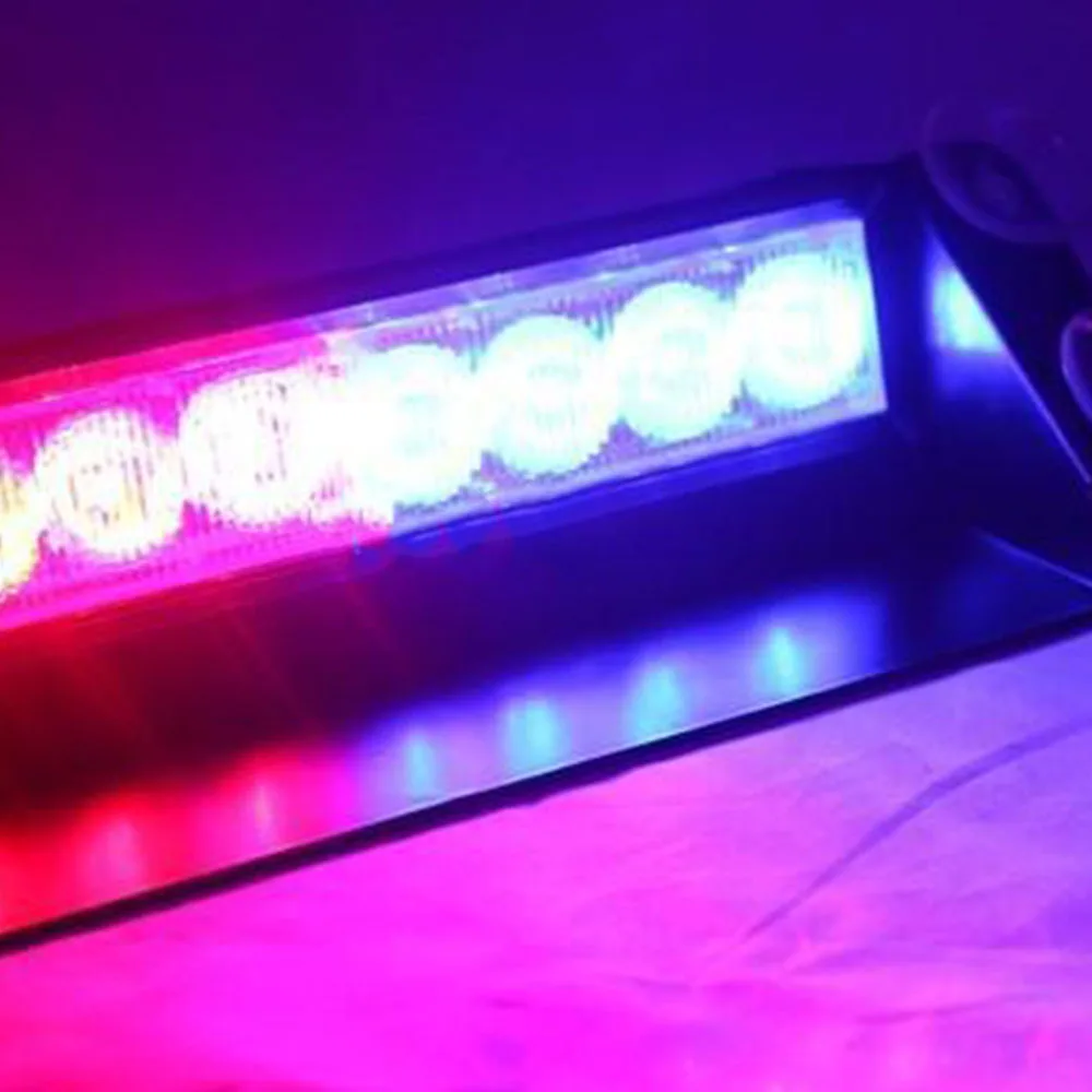 DC12V 8 LED Red Yellow Blue White Car Police Strobe Flash Light auto LED Emergency Warning lamp 3 Flashing Fog Lights
DC12V 8 LED Red Yellow Blue White Car Police Strobe Flash Light auto LED Emergency Warning lamp 3 Flashing Fog Lights