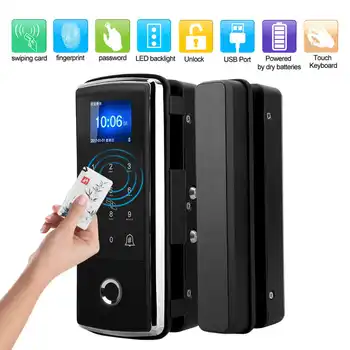 smart lock Touch Keypad Electric Fingerprint Password Lock Attendance Doorbell Function For Glass Door cerradura puerta 
smart lock Touch Keypad Electric Fingerprint Password Lock Attendance Doorbell Function For Glass Door cerradura puerta