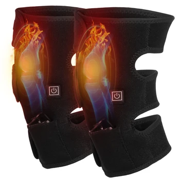Unisex Heated Knee Brace Wrap Support USB Heated Portable Rechargeable Knee Heating Pad for Knee Pain Relief Winter Warmer
Unisex Heated Knee Brace Wrap Support USB Heated Portable Rechargeable Knee Heating Pad for Knee Pain Relief Winter Warmer