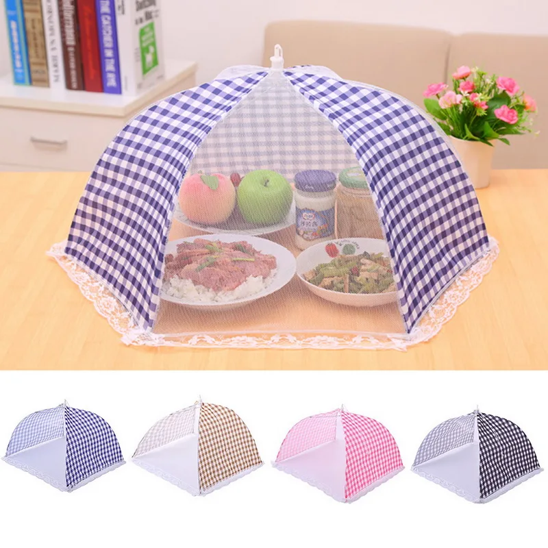 1PCs Foldable Kitchen Mesh Food Cover BBQ Picnic Kitchenware Umbrella Hygiene Grid Style Anti Fly Mosquito Food Dish Cover
1PCs Foldable Kitchen Mesh Food Cover BBQ Picnic Kitchenware Umbrella Hygiene Grid Style Anti Fly Mosquito Food Dish Cover