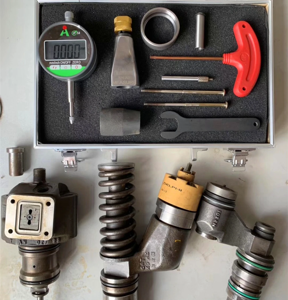 FOR CAT C13 C15 C18 3512 BOSCH EUI EUP single pump injector nozzle armature lift residual air gap test tools
FOR CAT C13 C15 C18 3512 BOSCH EUI EUP single pump injector nozzle armature lift residual air gap test tools