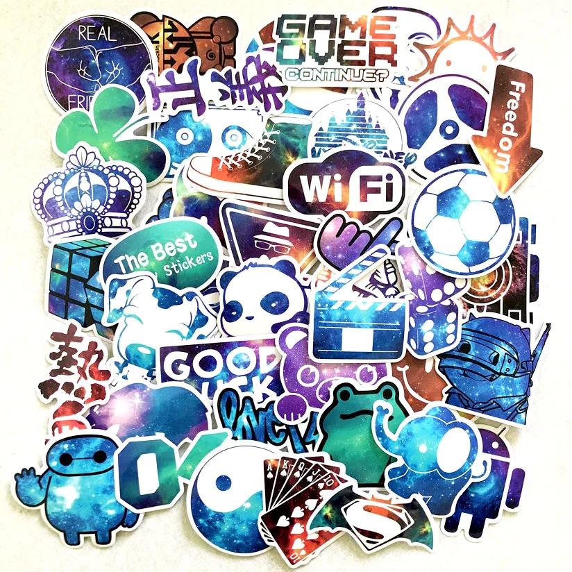50 pieces Starry Anime Sticker Waterproof Cartoon sky Stickers for Laptop Bike Phone Moto Kid Room
50 pieces Starry Anime Sticker Waterproof Cartoon sky Stickers for Laptop Bike Phone Moto Kid Room