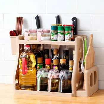 Kitchen Shelf Floor Spice Rack Chopsticks Tube Multi-layer Storage Rack Supplies Utensil Knife Home Storage Rack Knife Bag
Kitchen Shelf Floor Spice Rack Chopsticks Tube Multi-layer Storage Rack Supplies Utensil Knife Home Storage Rack Knife Bag