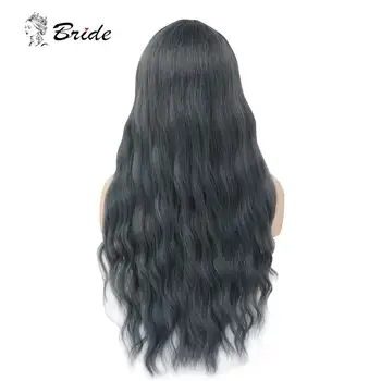 BRIDE Long Grey Blue Wigs Synthetic Water Wave Wig Natural False Hair For Women Fiber Hair Extension Wig Cosplay or Daily Party
BRIDE Long Grey Blue Wigs Synthetic Water Wave Wig Natural False Hair For Women Fiber Hair Extension Wig Cosplay or Daily Party