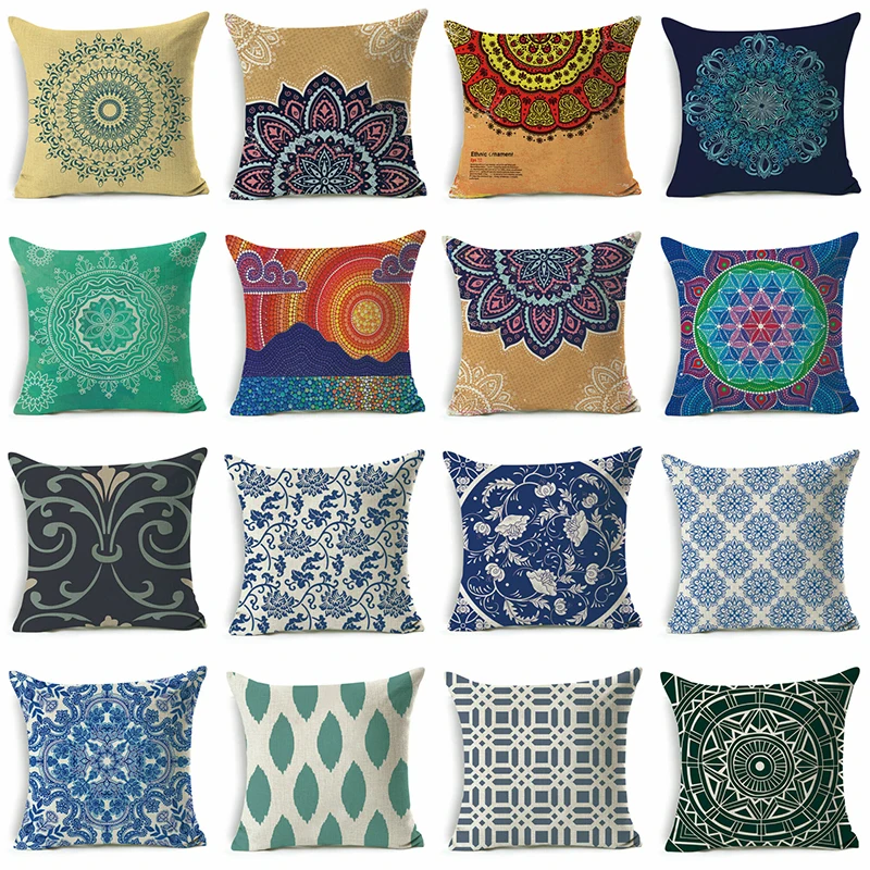 Sofa Waist Cushion Cover Cotton Linen Throw Case Totem 18'' Decor Mandala Cover Home Pillow Cover
Sofa Waist Cushion Cover Cotton Linen Throw Case Totem 18'' Decor Mandala Cover Home Pillow Cover