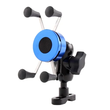 Hot Selling Motorcycle Phone Holder Aluminum Alloy Rotating Mobile Rearview Mirror Mount Phone Stand for Bike
Hot Selling Motorcycle Phone Holder Aluminum Alloy Rotating Mobile Rearview Mirror Mount Phone Stand for Bike