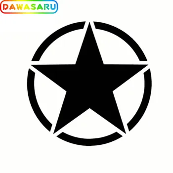 DAWASARU Star US Army Car Sticker for Jeep Willys JDM Vinyl Decal Decals Window Wall Styling Black/Sliver,13cm*13cm
DAWASARU Star US Army Car Sticker for Jeep Willys JDM Vinyl Decal Decals Window Wall Styling Black/Sliver,13cm*13cm