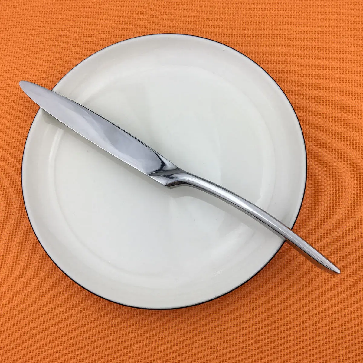 Sliver Shiny Mirror Dining Cutlery Set - Knife, Fork & Spoon Flatware