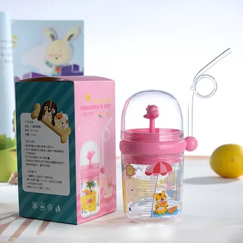 250ML Water bottle Milk bottle Infant Cup Children Learn Feeding Straw Juice Drinking Little for Baby to Play Whale Sprays Water 
250ML Water bottle Milk bottle Infant Cup Children Learn Feeding Straw Juice Drinking Little for Baby to Play Whale Sprays Water