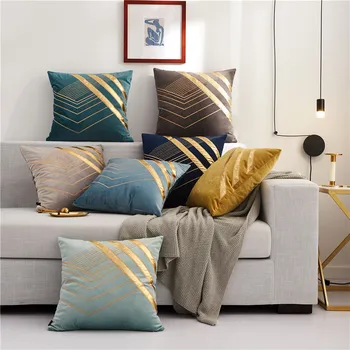 Luxury Velvet Cushion Cover Soft Nordic Style Gold Embroidered Blue Grey Yellow Home Decorative Pillow Cover For Couch Bed 45x45cm
Luxury Velvet Cushion Cover Soft Nordic Style Gold Embroidered Blue Grey Yellow Home Decorative Pillow Cover For Couch Bed 45x45cm