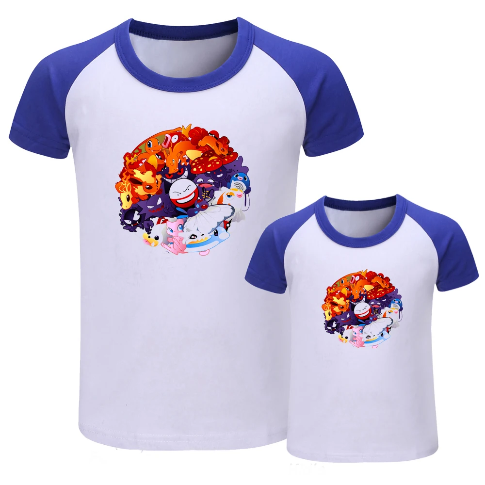 Funny Pokeball Cartoon Pikachu Pokemon Design Matching Family Outfits T-shirt Dad Son Short Sleeve Tee Men Boy Printed Tops Gift
Funny Pokeball Cartoon Pikachu Pokemon Design Matching Family Outfits T-shirt Dad Son Short Sleeve Tee Men Boy Printed Tops Gift