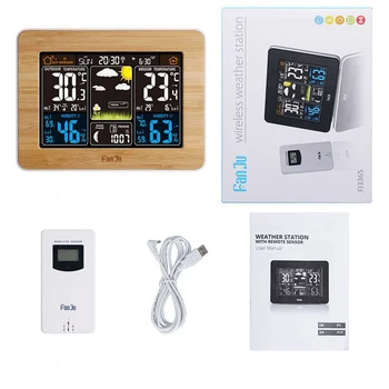 Multi-function Clock Alarm Snooze Thermometer Hygrometer Weather Station Display
Multi-function Clock Alarm Snooze Thermometer Hygrometer Weather Station Display