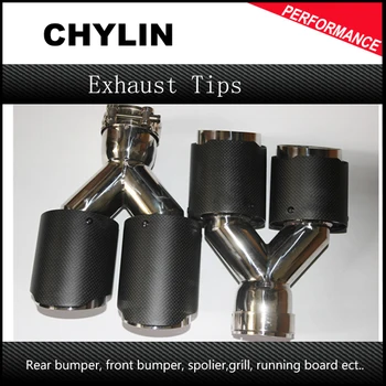 2PCS: 63mm Inlet 89mm Outlet Stainless Steel Car Exhaust Tip Ak Carbon Fiber Exhaust Muffler Dual Tips for any cars
2PCS: 63mm Inlet 89mm Outlet Stainless Steel Car Exhaust Tip Ak Carbon Fiber Exhaust Muffler Dual Tips for any cars