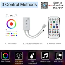 Smart LED Strip WIFI RGB RGBW Remote Controller DC 12V 24V Dimmer Android IOS APP IR Control For 5050/2835 LED Strip Light Tape
Smart LED Strip WIFI RGB RGBW Remote Controller DC 12V 24V Dimmer Android IOS APP IR Control For 5050/2835 LED Strip Light Tape